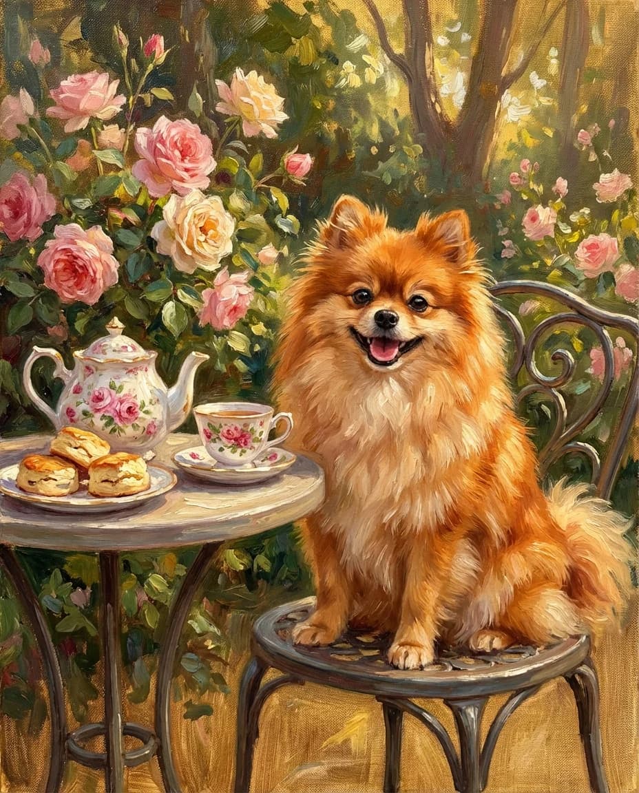 Pet Parlour pet portrait example 2